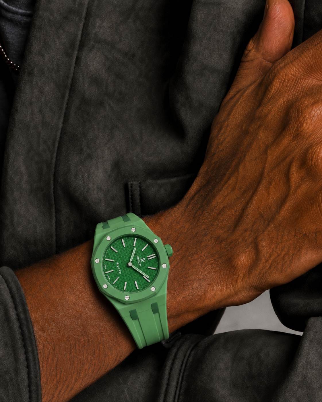 GREEN EIGHT Custom Strap